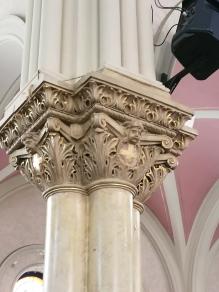 Decorative Plaster Restoration for Church Interior